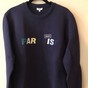KENZO crewneck neoprene sweatshirt NEVER WORN